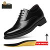 Elevator Shoes Men Dress Shoes 3/6/8 CM Men Formal Shoes Height Increase Classic Business Luxury Men Oxfords Footwear Suit Shoes
