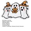 Floor Mat Absorbent Ghost Bathroom Rug Non-Slip Pumpkin Shower Mat