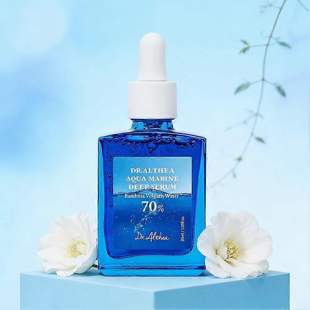 30ml Blue Deep Sea Plant Essence for Daily Anti-Aging Care, Lightweight and Nourishing Formula for Dry and Mature Skin