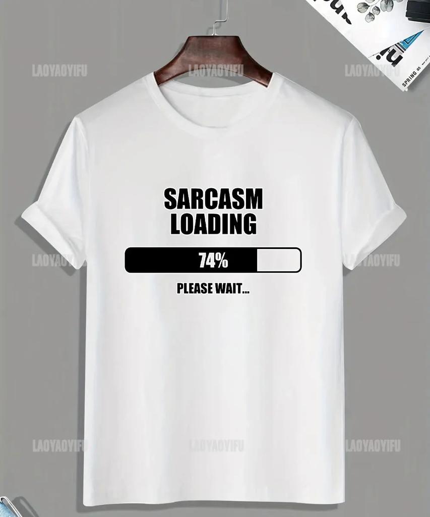 Humor Warning Fart Now Loading Please Stand Back Graphic T-shirt Woman Casual O-neck Loose Tees for Summer Vintage Tops