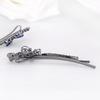 Accessories Women Girls Barrette Hairpin Bling Headwear Edge Clamp Crystal Rhinestone Hair Clip