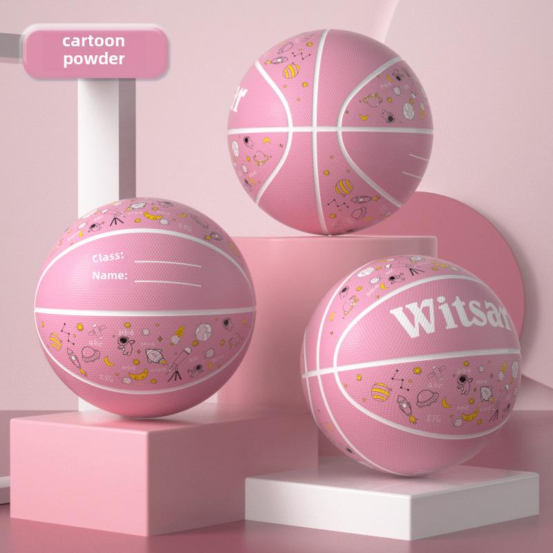 Детский кожаный баскетбольный мяч для начинающих — размеры от 3 до 7, идеально подходит для детей детского сада и учеников начальной школы.