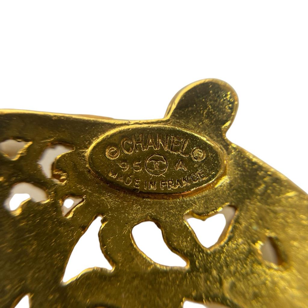 Used CHANELBrooch gold Women