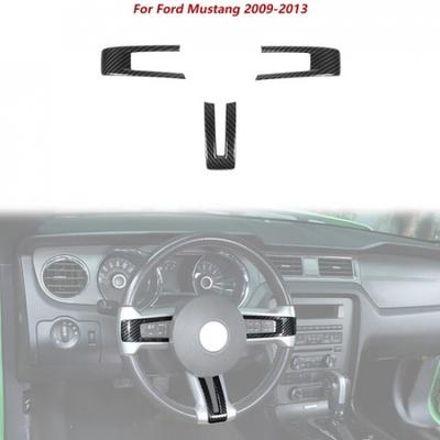 Декоративная накладка на руль (внутренняя) для Ford Mustang 2009-13, углепластик