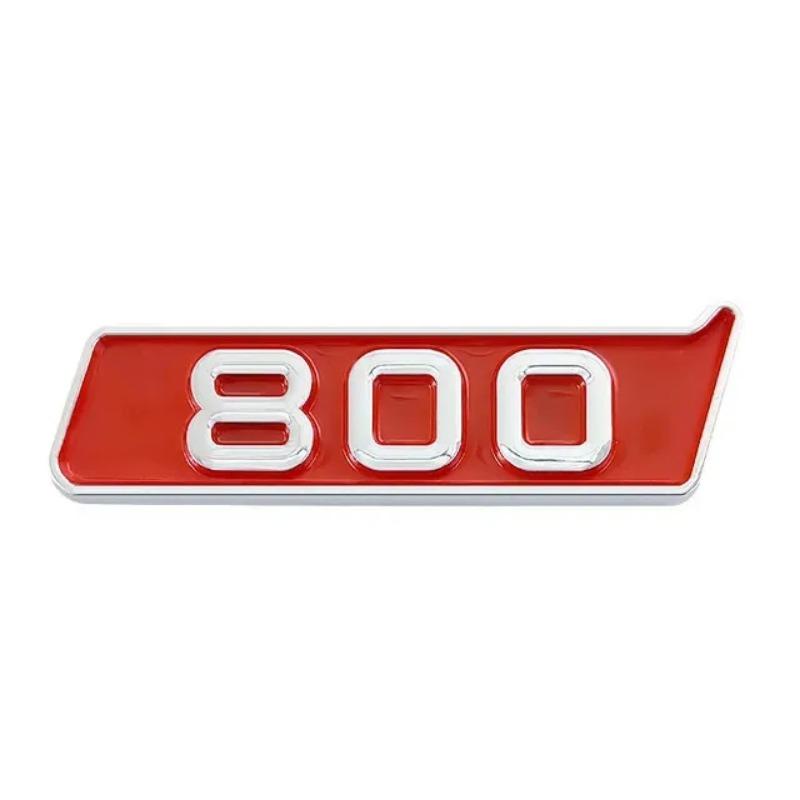 1Pcs 3D ABS 700 800 900 Letters Car Fender Emblem Badge Sticker Accessories
