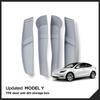 Для Tesla Model Y 2025 автомобильный ящик для хранения на дверце автомобиля, подставка для хранения на ручке передней и задней двери, контейнер, органайзер, аксессуары