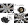 New 20 Pcs Screw Cover Anti-rust Bolt Rims Exterior Decoration Suitable Car Wheel Nut Caps Decorative