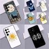 Чехол для телефона Sun Moon Art для Samsung Galaxy S24 Ultra S9 S10 S20 FE S22 S21 S23 Plus S25 Ultra Чехол Coque