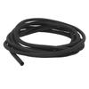 5mm 0.2in Black Cord Protector Self Wrapping Wire Loom High Temperature Resistant Cable Sleeve for RV Boat 3meter 10ft