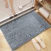 Bathroom Door Foot Mat Bathroom Anti-slip Mat Toilet Door Blanket Solid Color Bathroom Absorbent Floor Mat