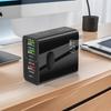 Быстрое зарядное устройство GaN на 65 Вт с несколькими портами (3 x USB-A и 2 x USB-C)