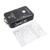 2 Port Usb Vga Kvm Switch Box For Mouse Keyboard Monitor Sharing Computer Pc