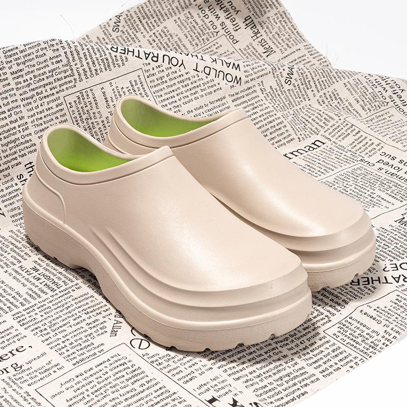 Парные садовые сабо, мужская садовая обувь, женская водонепроницаемая обувь для шеф-повара, удобные сандалии, тапочки для домашних животных, обувь для уличной рыбалки