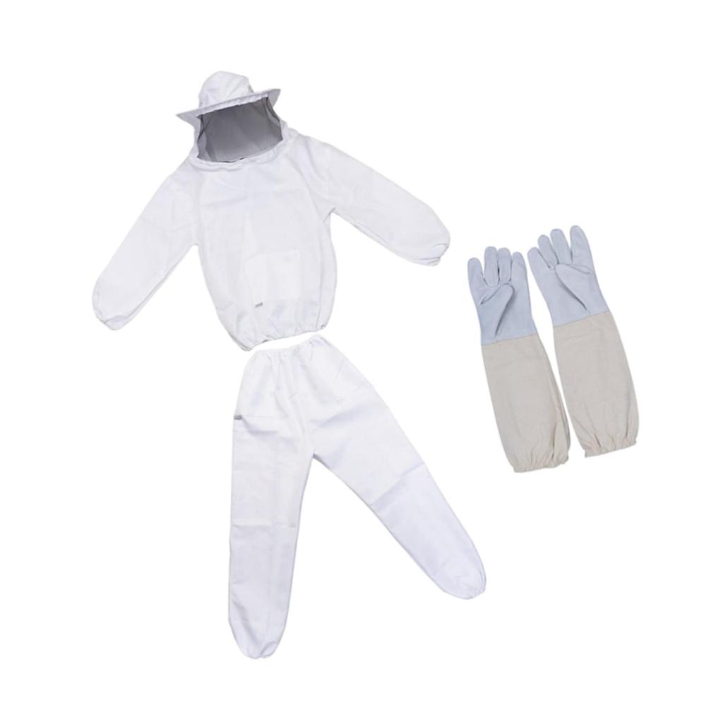 Bee Outfit Beekeeper Costume, Bee Keepers Suit with Glove, Comfortable