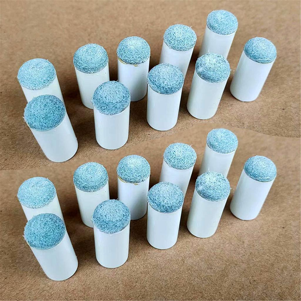 10Pcs Slip-on Billiards Cue Tips Protector Pool Cue Stick Replacement Cover Billiard Snooker Accessories Enduring