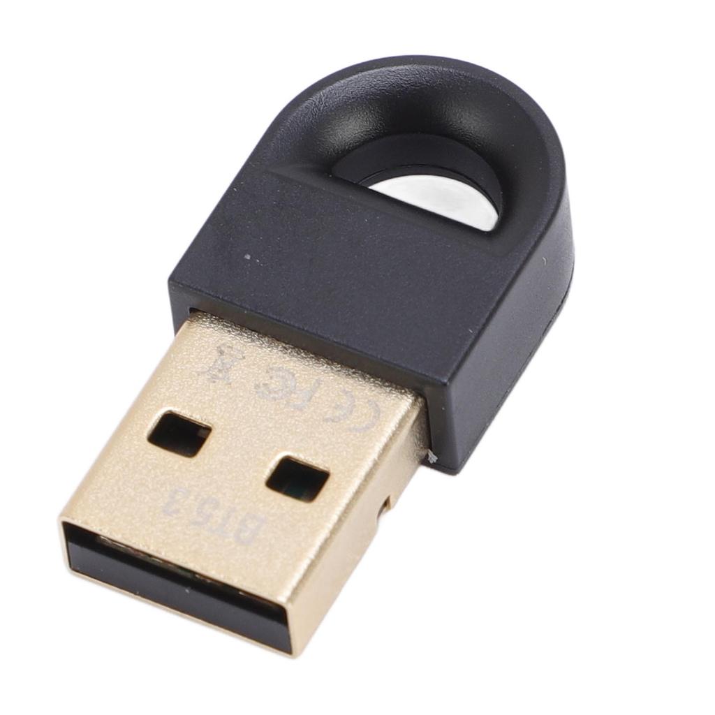 Bluetooth 5.3 USB Adapter Plug and Play 65.6ft Long Range Wireless Bluetooth Dongle Receiver for PC