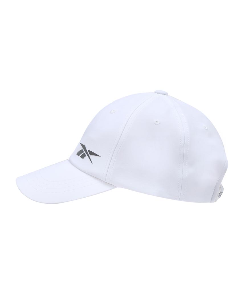 Reebok Векторная бейсболка с растягивающимся козырьком - Белая