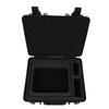 Satellite Hard Carrying Case Precise Cut Foam Satellite Dish Pipe Adapter Power Supply Cables