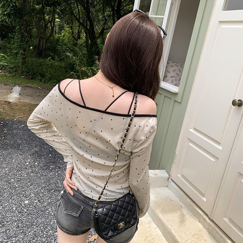 Сетчатая облегающая слегка прозрачная сексуальная футболка с длинными рукавами для женщин на лето, универсальная короткая рубашка с чистым желанием