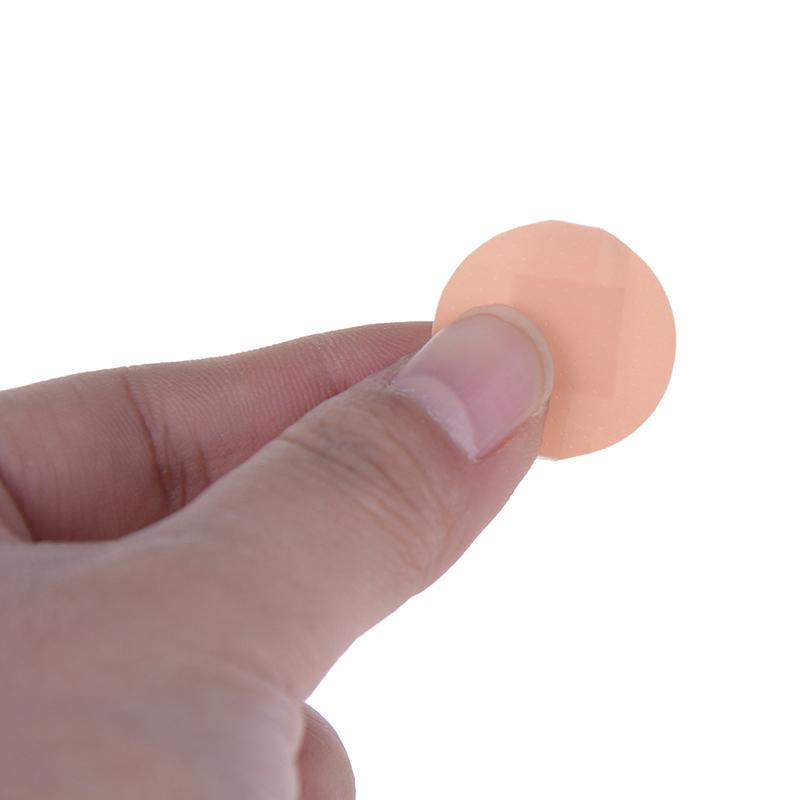 100 шт./кор. Мини-круглый одноразовый медицинский пластырь для заживления ран