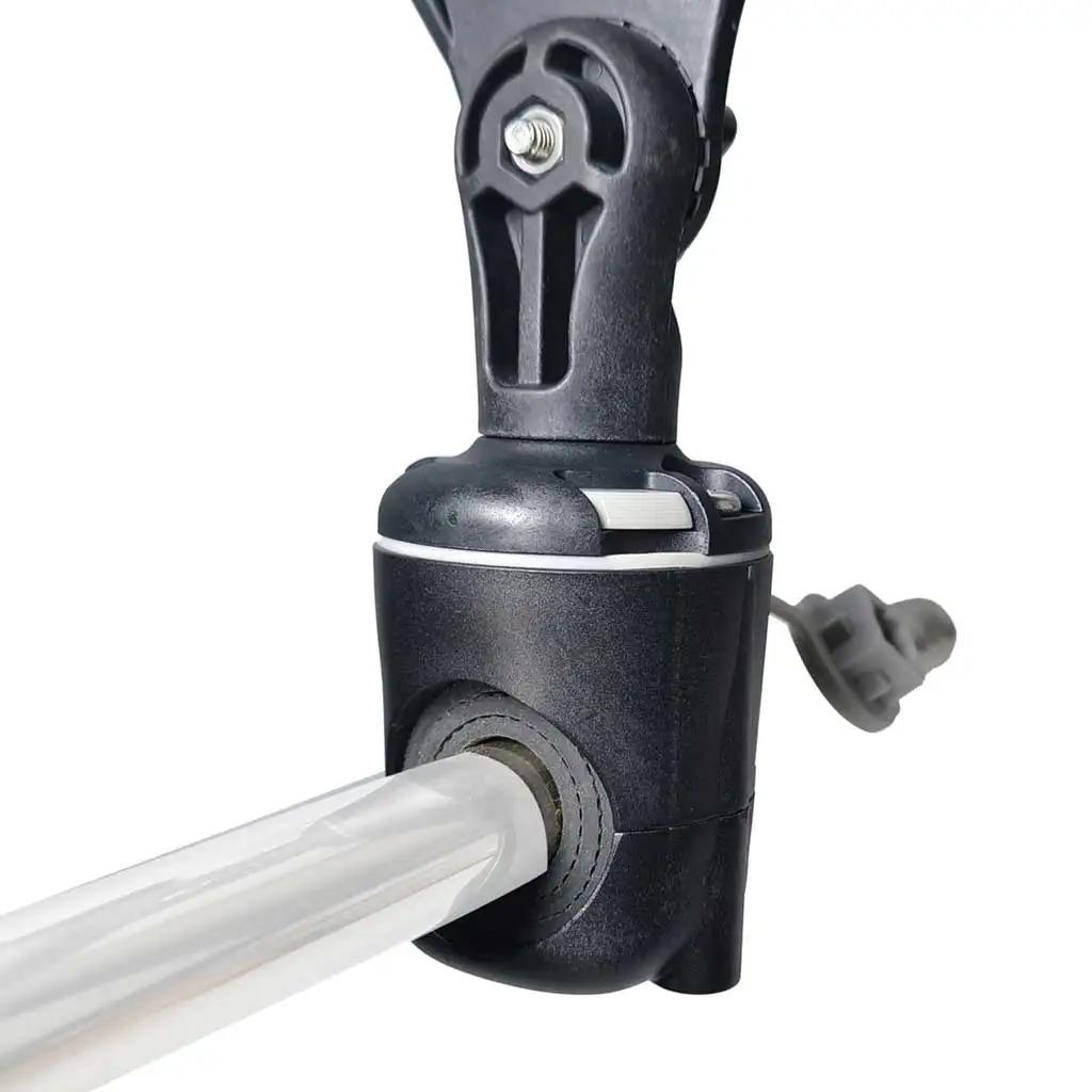 Fishing Rod Holder for Kayak Marine Boat PVC Inflatable Boat Hand Rail Dinghy Raft Boat Fishing Rod Holder on Sliding Rail 3