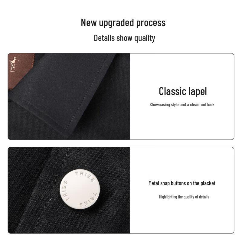 Men's Multi-Pocket Executive Work Jacket