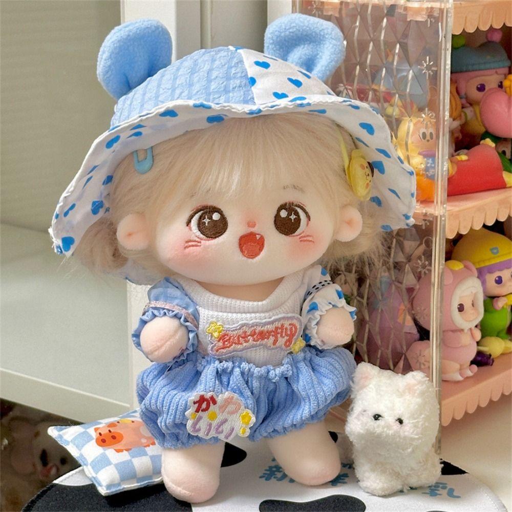 Handmade Cotton Doll Clothes Lolita Overalls Doll Accessories for EXO Idol Dolls