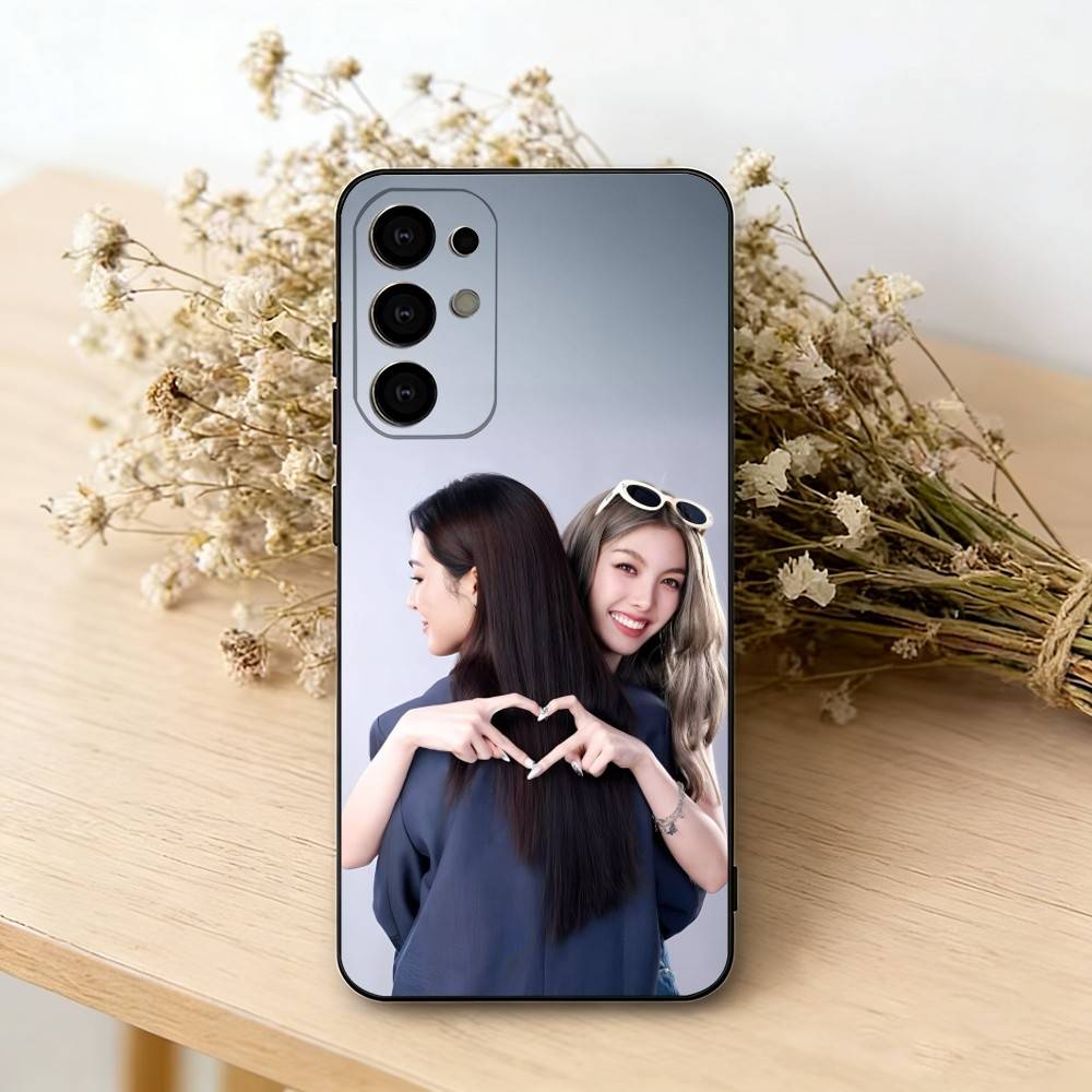 Чехол для телефона L-Lingling Kwong Актриса Для Samsung S25,S24,S21,S22,S23,S30,Ultra,S20,Plus,Fe, Мягкий Силиконовый Черный Чехол