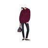 Armani Exchange FW25 Hooded Long Sleeve Cotton Drop Shoulder Sweatshirt Women sweatshirt XW000748-AF16114-UA343