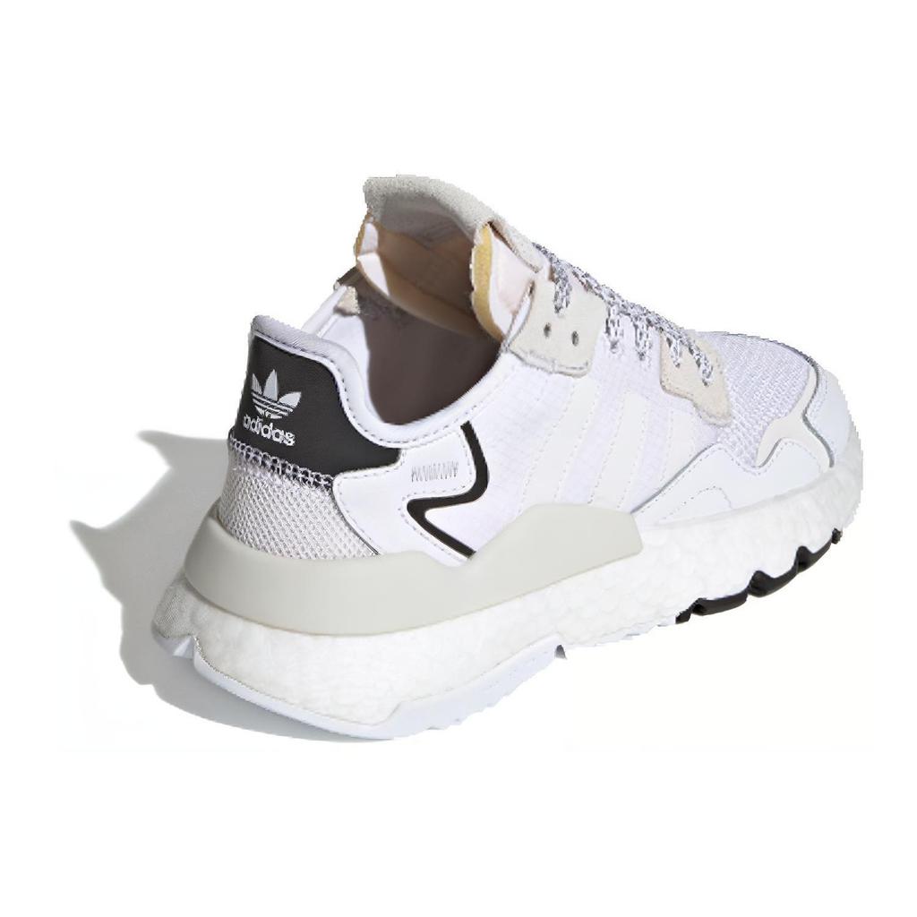adidas Originals Nite Jogger Низкие Спортивные Повседневные Кроссовки Белый Коричневый Подростки EE6482