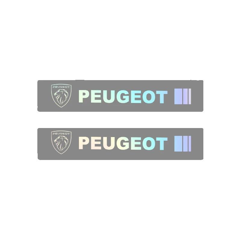 Car wiper modification stickers 2-pack exterior stickers suitable for Peugeot 206 307 308 3008 207 208 407 508 2008 5008 107 106