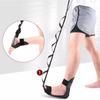 Yoga Stretching Band Black Tension Band Auxiliary Ankle Foot Yoga Fitness With Rope Stretch Leg Training Stretcher Band D4K5