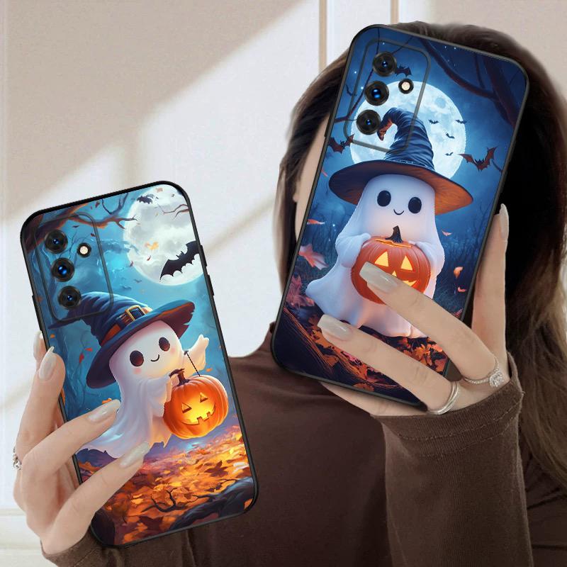 Сяобай и Тыква Для Samsung S20FE S21 22 23 FE 24 Plus 25 Ultra Galaxy M23 32 34 35 52 53 54 55 5G силиконовый мягкий чехол для телефона