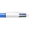 Bic 4 couleurs original stylos-bille rétractables pointe moyenne (1,0 mm) - boîte de 12