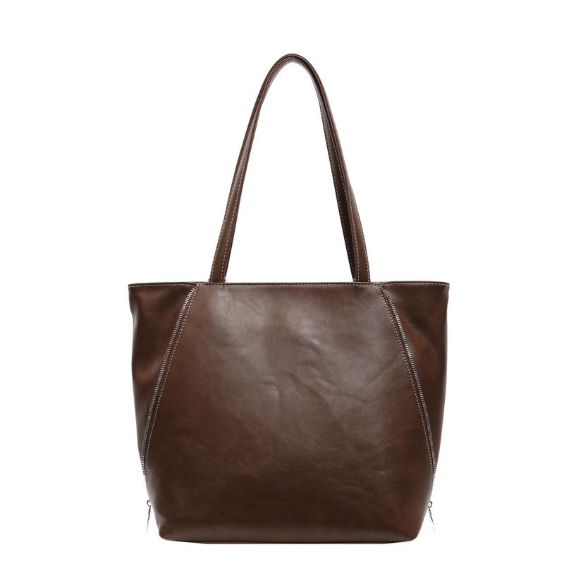 2025 Autumn and Winter Students Take Classes Tote Bag Women's Summer Simple Leisure Large Capacity Double