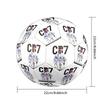 Cr7 Soccer Poster Size 5 Soccer Ball Machine Sewn Indoor/Outdoor Training and Matches perfect gift for sports enthusiasts