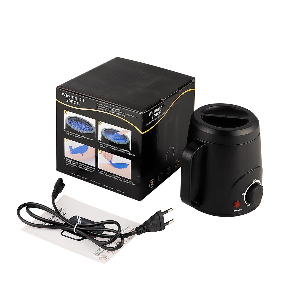 Электрический нагреватель воска, нагреватель для депиляции, машина для удаления волос, воск для депиляции, горшок для фасоли, шарики, подогреватель воска, расплавитель воска