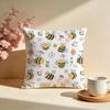 Busy Little Bee Cushion Cover Soft Pillow Cases for Home Bedroom Living Room Sofa