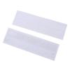 10Pcs Clear Self-Adhesive PVC Shelf Tag Pockets Removable Label Holders for Home Drawer Closet Organizing