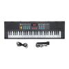 Electronic 61 Keyboard Electronic Keyboard Keyboard with Battery USB 16 6 6 Demo For Practice Piano, Piano, Piano, Microphone, Built-in Speaker,