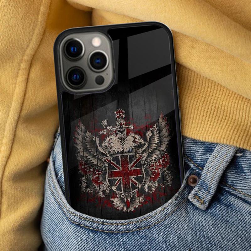 Флаг Соединенного Королевства UK Мягкий чехол для телефона для iPhone 17 Air 16e Pro max 15 Pro 13 14 Plus 11 12 MagSafe Магнитный Coque