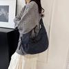 Корейские простые клетчатые сумки через плечо для женщин Универсальные женские сумки на плечо большой вместимости Повседневные женские сумки-хобо Сумки-тоут