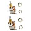 Guitar Potentiometer Switch Pots A500K/B500K Push Pull Guitar Control Pots Volumes Potentiometers Switch Pots Easy To Use