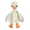 Fisher Price Fluffy Duck Stuffed Animal Baby/Toys Stuffed Animal Rattle Rattle 3 Months and Up White HRB16
