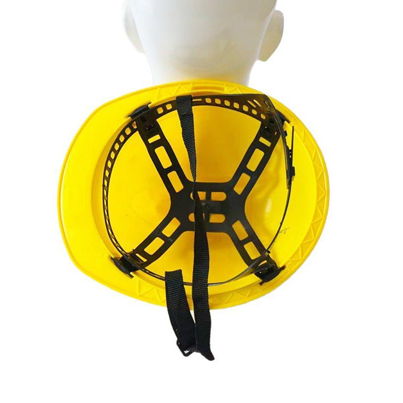 V-образная защитная каска из ПЭ, регулируемая, хорошо заметная для строителей, ударопрочная защитная каска