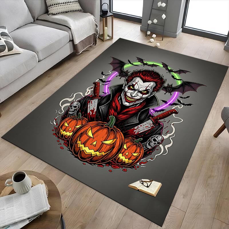 1PC Halloween Vampire Extra Large Non Slip Floor carpet, Office, family, bedroom, Studio Large Area Rug Indoor Rugs