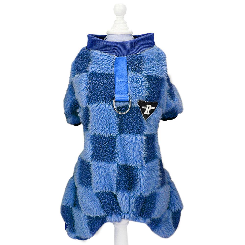 Зимний комбинезон для собак, теплая одежда из кораллового флиса для щенков маленьких и средних собак, мягкая куртка для домашних животных, пальто, одежда для чихуахуа и мопса