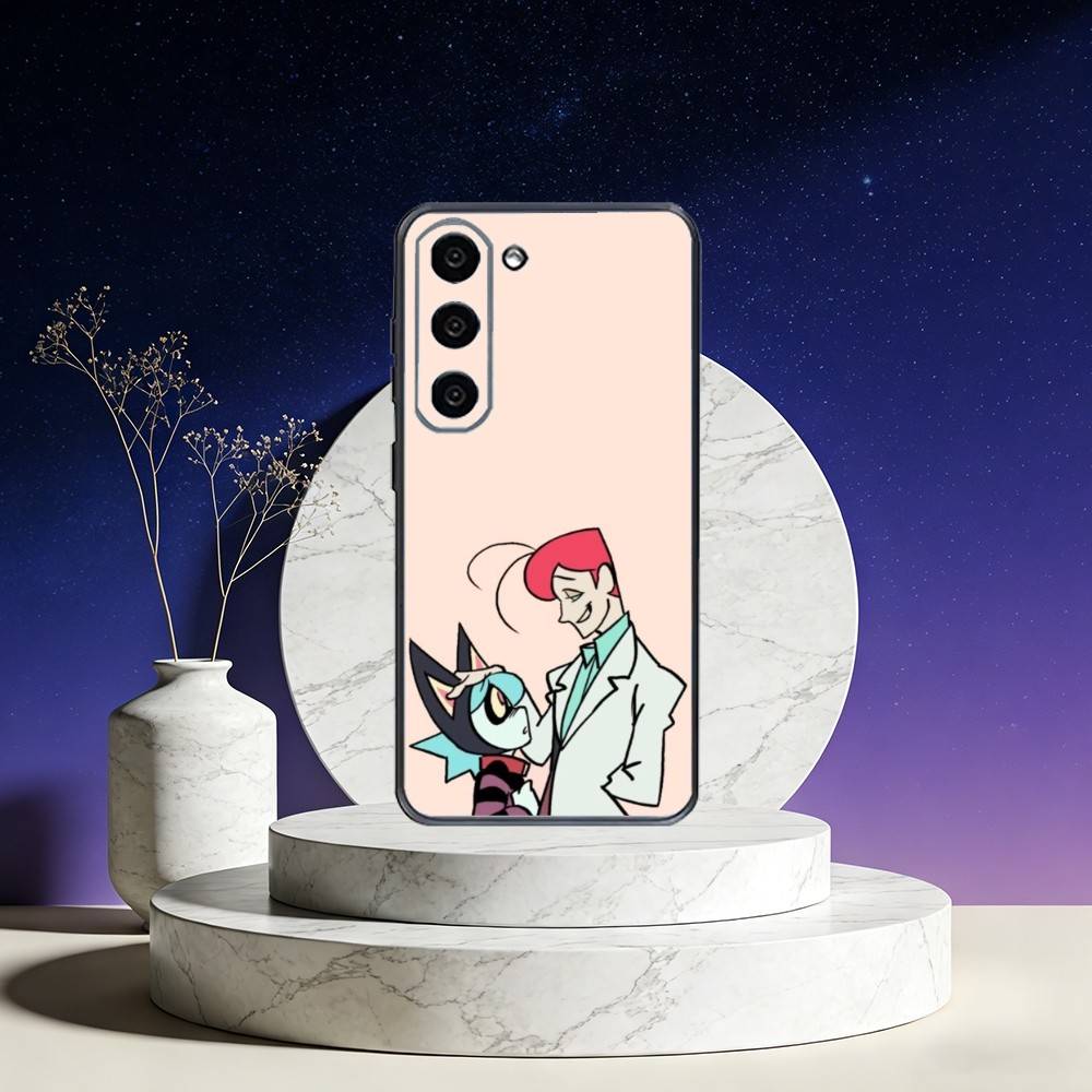 Anime P-Psychocuties Phone Case For Samsung Galaxy A73,A72,A71,A70,A53,A52,A51,Others Soft Black Cover