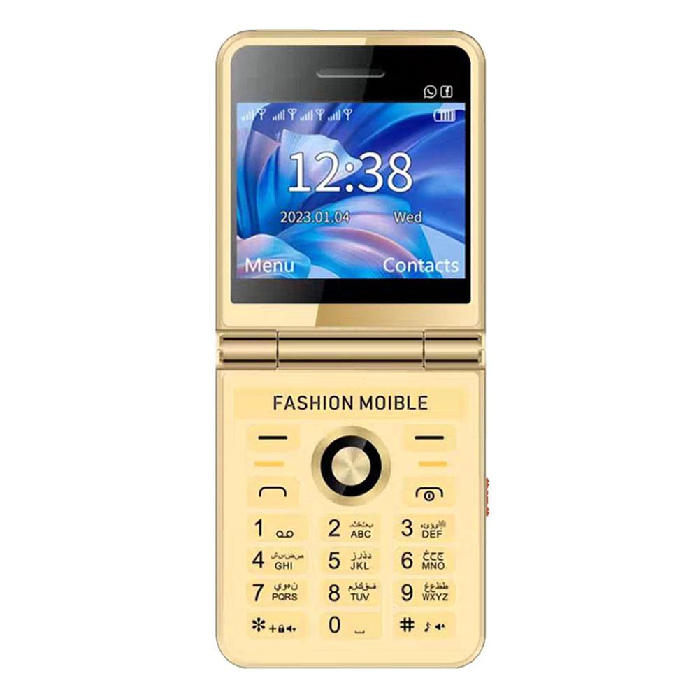 Складной телефон P21, 2,4 дюйма, HD, GSM, четыре SIM-карты, большие кнопки, камера, музыкальный проигрыватель Magic Voice, 1200 мАч, FM-светодиодный фонарик, ультратонкий раскладной телефон