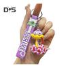 Cool Keychain PVC Snake Charm Decorative Keyring with Lanyard Car Handbag Backpack Phone Luggage Accessories
